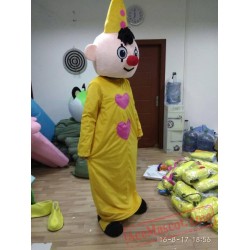 Yellow Hat Boy Mascot Costume Bumba Mascot Costumes For Adult