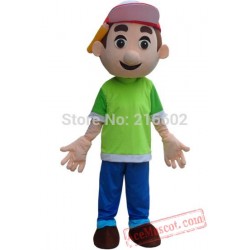Handy Manny Mascot Costume Tool Boy Mascot Costume
