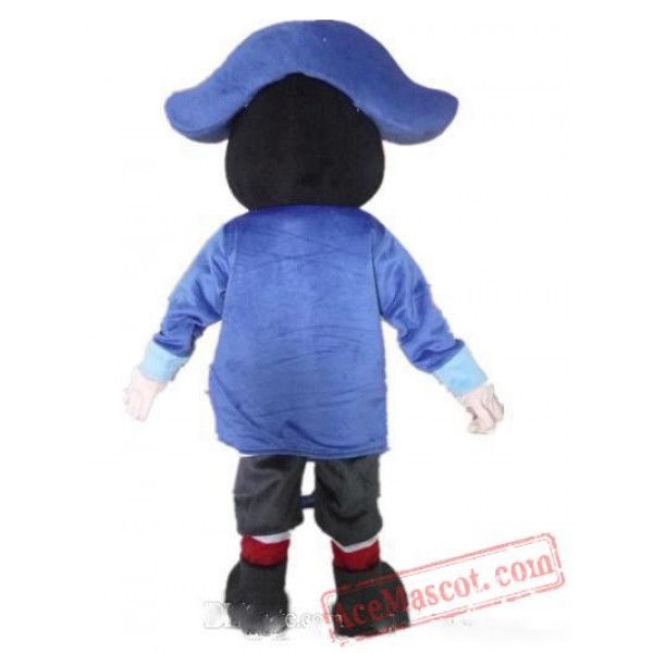 Boy Mascot Costume With Blue Hat