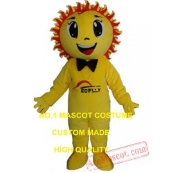 Sun Boy Mascot Costume Sunshine Cartoon Character