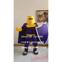 Purple Knight Mascot Costume Spartan Costume Trojan Cosplay