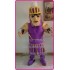 Purple Knight Mascot Costume Spartan Trojan Cotume