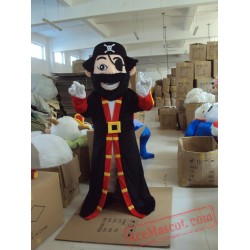 Pirate Captain Mascot Costume