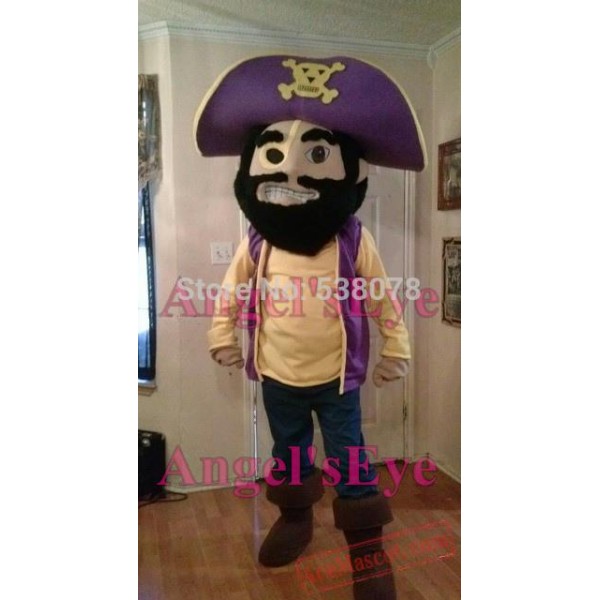 Pirate Mascot Costume Adult Cartoon Pirate