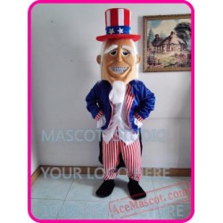 Uncle Sam Mascot Costume