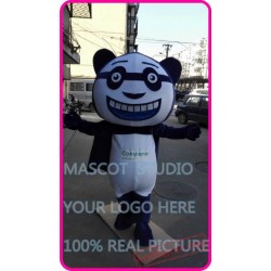 Blue Panda Mascot Costume