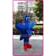Blue Super Star Mascot Costume