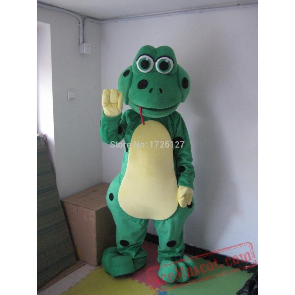 Wood Frog Bullfrog Mascot Costume