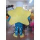 Blue Arms And Pants Yellow Star Mascot Costume