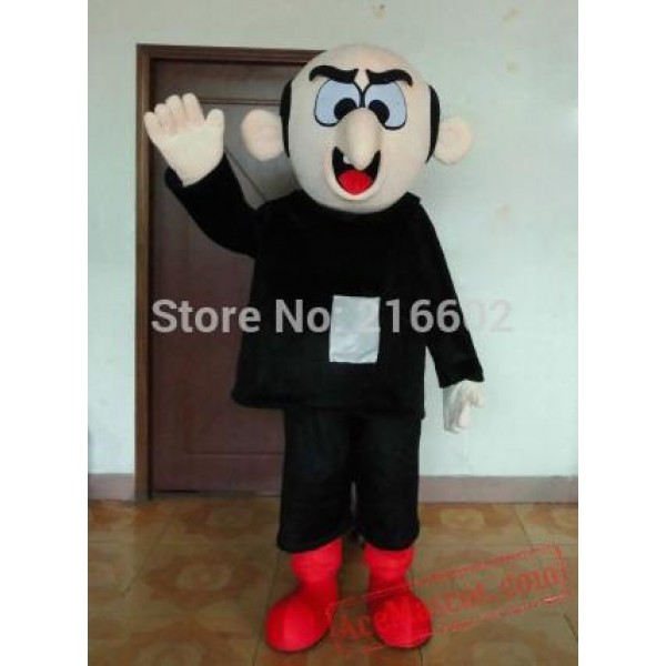 Adult Old Man Witch Mascot Costume