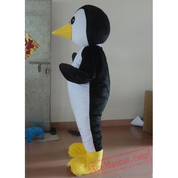 Black Penguin Mascot Costume