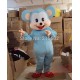 Adult Blue Monkey Adult Mascot Costume