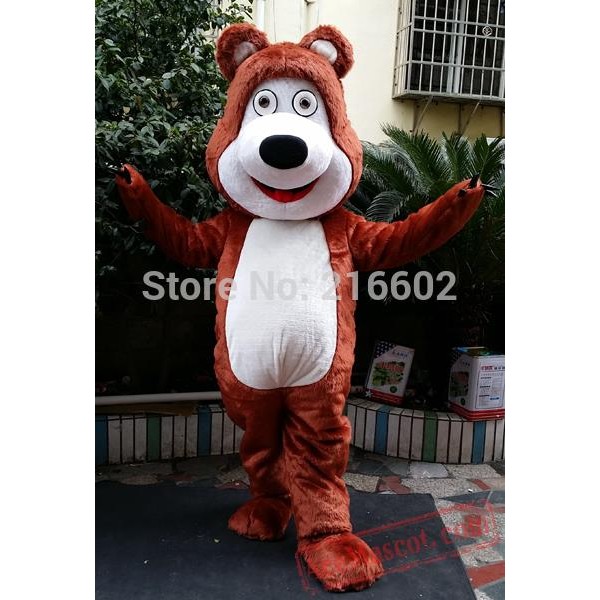 Bear Ursa Grizzly Mascot Costume