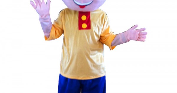 Cailou Mascot Costume for Adults