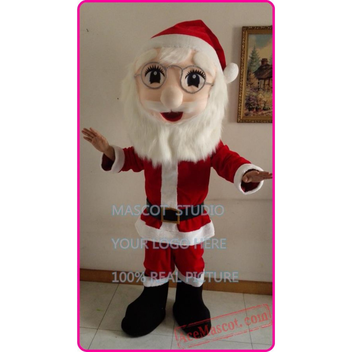 Santa Claus Mascot Costume