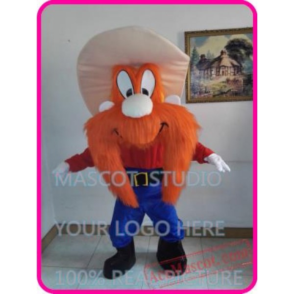 Cartoon Yosemite Sam Mascot Costume