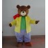 Yellow Bear Adult Cartoon Mascot Costume