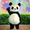 Giant Panda Mascot Costume for Adults