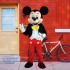 Mickey Mouse Disney Mascot Costume for Adults