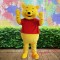 Winnie The Pooh Mascot Costume for Adults