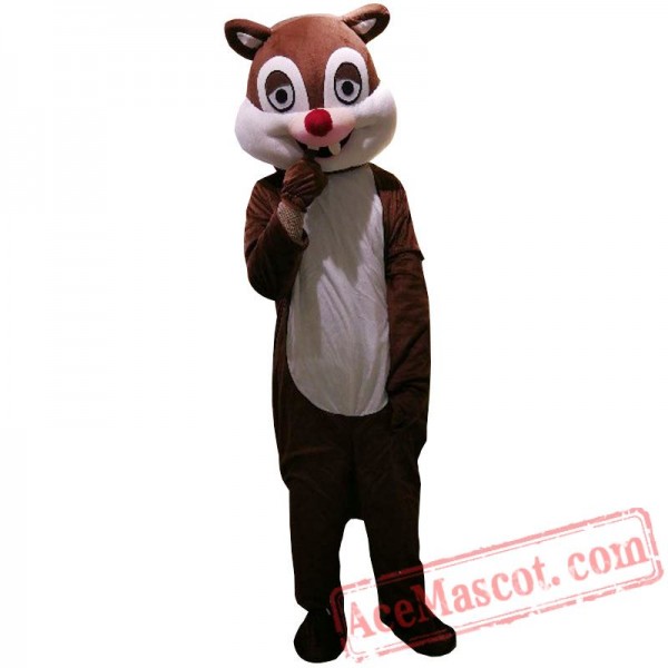 Squirrel Mascot Costume for Adults