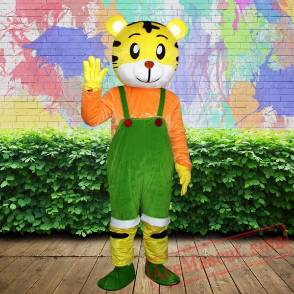 Tiger Mascot Costume for Adults