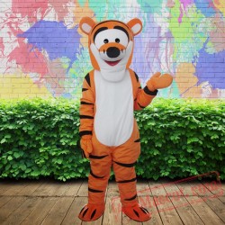 Tiger Mascot Costume for Adults