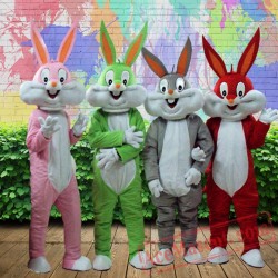 Bugs Bunny Mascot Costume for Adults