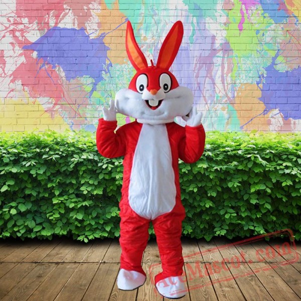 Bunny Mascot Costume for Adults