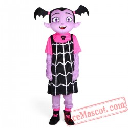 Vampire girl Mascot Costume