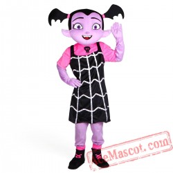 Vampire girl Mascot Costume
