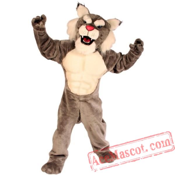 Wildcat Power Cat Mascot Costume