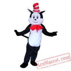 Black Magic Cat Mascot Costume