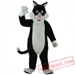 Black Cat Mascot Costume