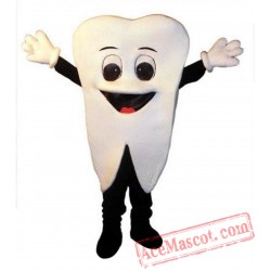 Tooth Mascot Costume Suit