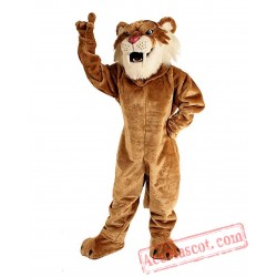 Sabertooth Tiger Mascot Costume Adult Halloween Costume