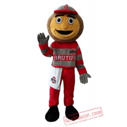 Brutus Mascot Costume Adult Brutus Buckeye Costume