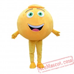 Unisex Fun Emoticon Costumes Adult Emoticon Mascot Costume
