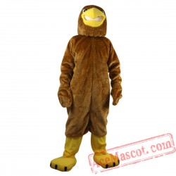 Brown Sports Eagle Mascot Costume