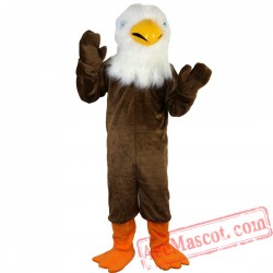 Brown Eagle Bird Mascot Costume