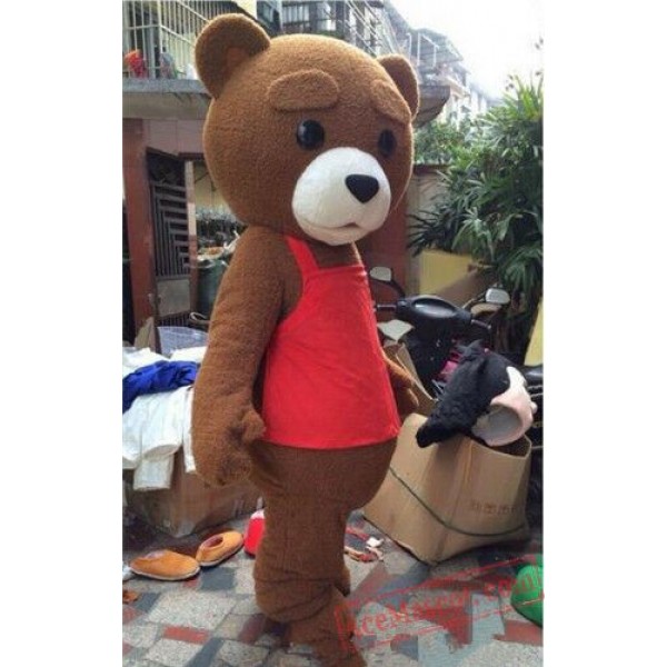 Advertising Teddy Bear Mascot Costume