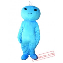 Blue Water Mascot Costume