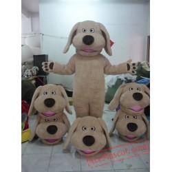 Brown Dog Animal Mascot Costume
