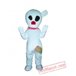 White Bottle Mascot Costume