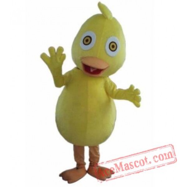 Yellow Chicks Duck Mascot Costume