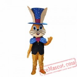 Unisex Adult Rabbit Mascot Costume