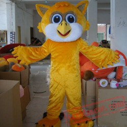 Unisex Owl Mascot Costume