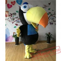 Black Bird Mascot Costume