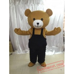 Wedding Teddy Bear Mascot Costume