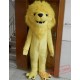 Yellow Carnival Lion Mascot Costume